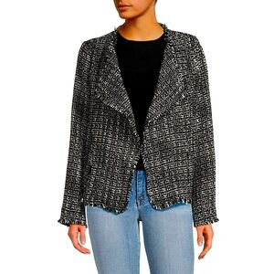 •NWT• Black Tweed Jacket